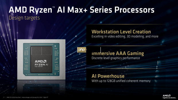 AI驱动计算变革 AMD携多款处理器新品亮相CES 2026