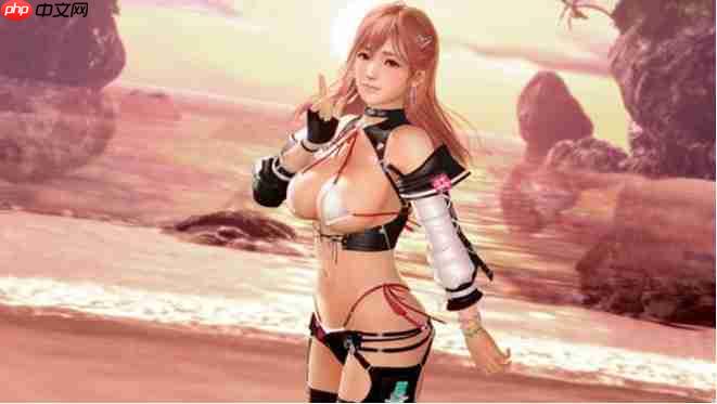 《维纳斯璀璨假期：死或生Xtreme》发布穗香真彩套装活动PV 泳衣大雷藏不住