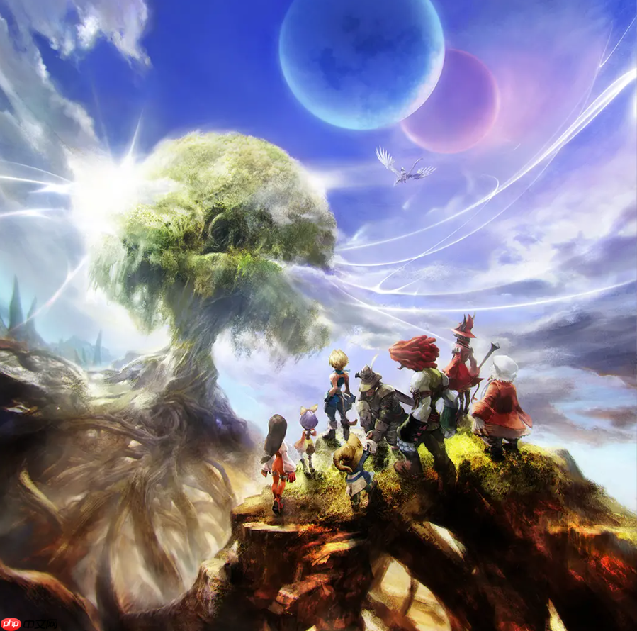 《最终幻想9》角色设计师：25周年艺图来自一代FF早期概念图稿