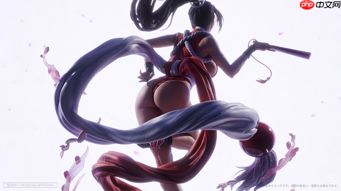 《拳皇98》版不知火舞最新雕像公开 性感无双背部压力巨大