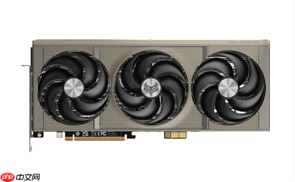 蓝宝石背插显卡来了！RX 9070 XT Phontom Link正式上市：5799元起