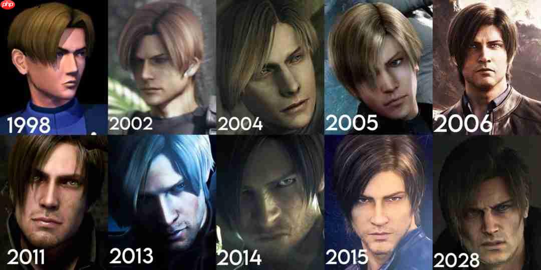 永远的传奇！《生化危机》官方发布里昂成长历程