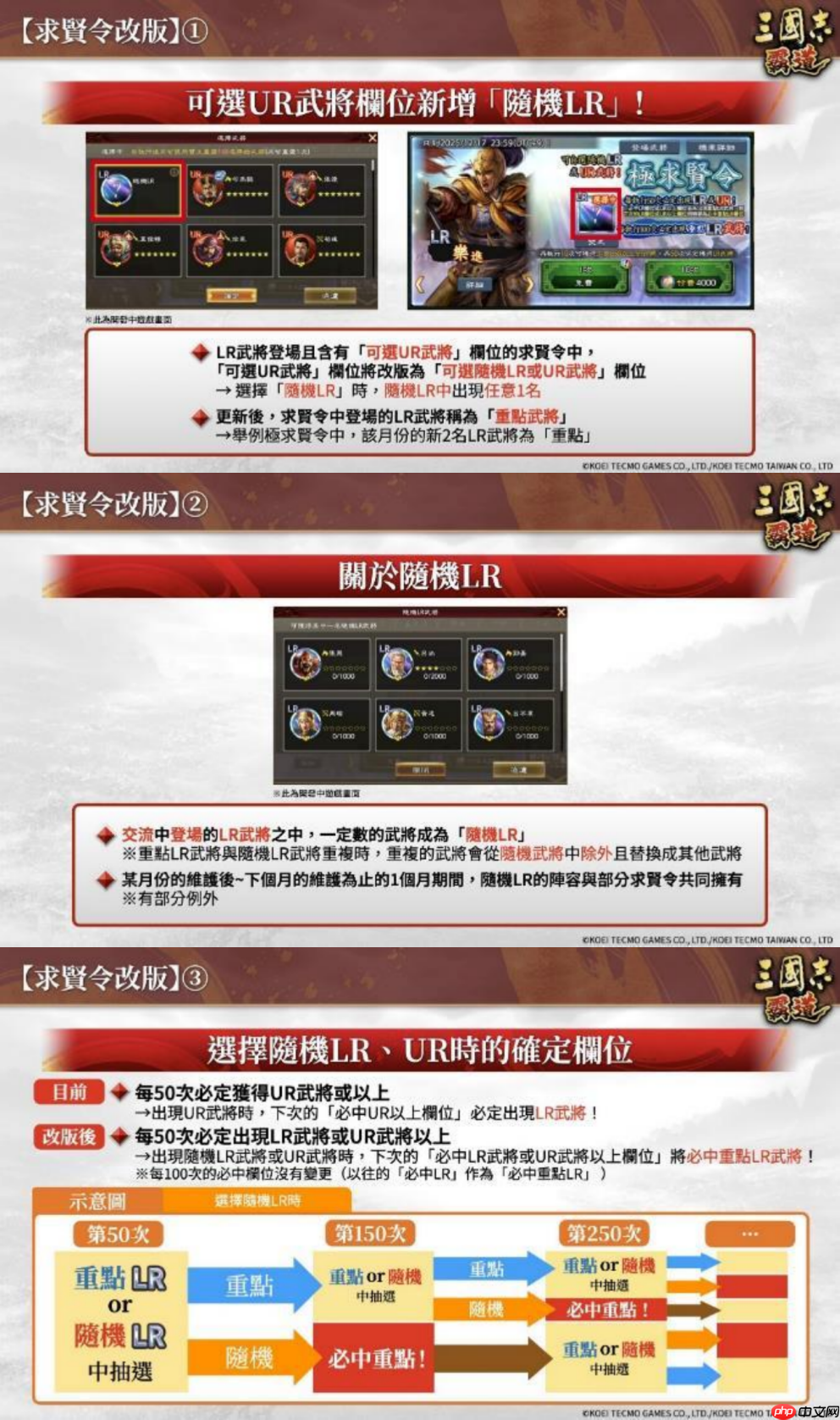 『三国志 霸道』 新赛季「集材建阵」 登场！新 LR 武将于 12 月更新登场！