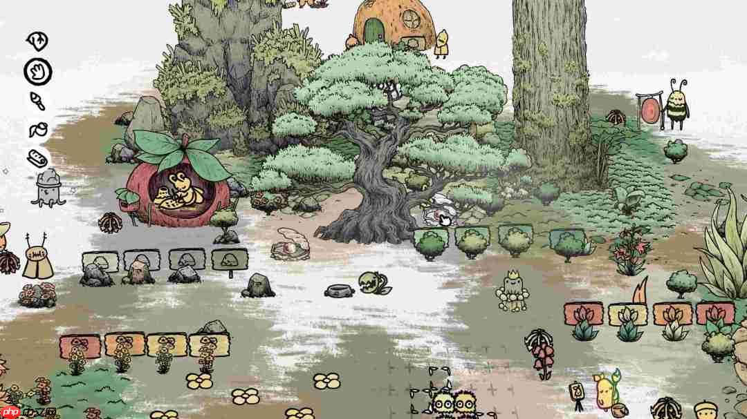 温馨沙盒涂色探索游戏《花园墨水》公开 支持中文配音