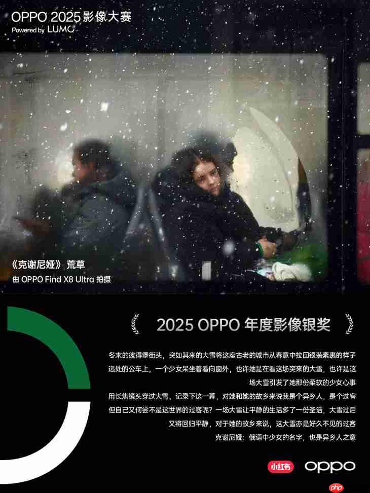 点亮感动时刻  OPPO 2025影像大赛获奖作品正式公布
