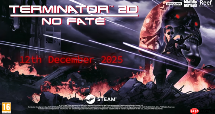 《终结者2D：无命》多平台发售 迟到了三十多年ACT