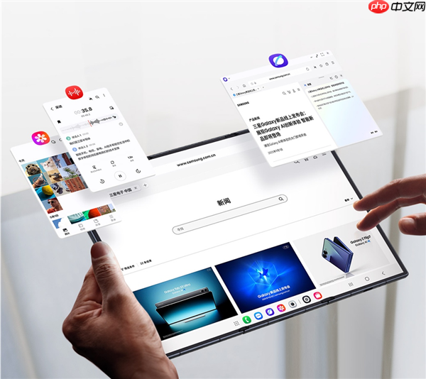 三星Galaxy Z TriFold 国内亮相：10英寸巨屏+2亿像素 三折叠旗舰颠覆想象