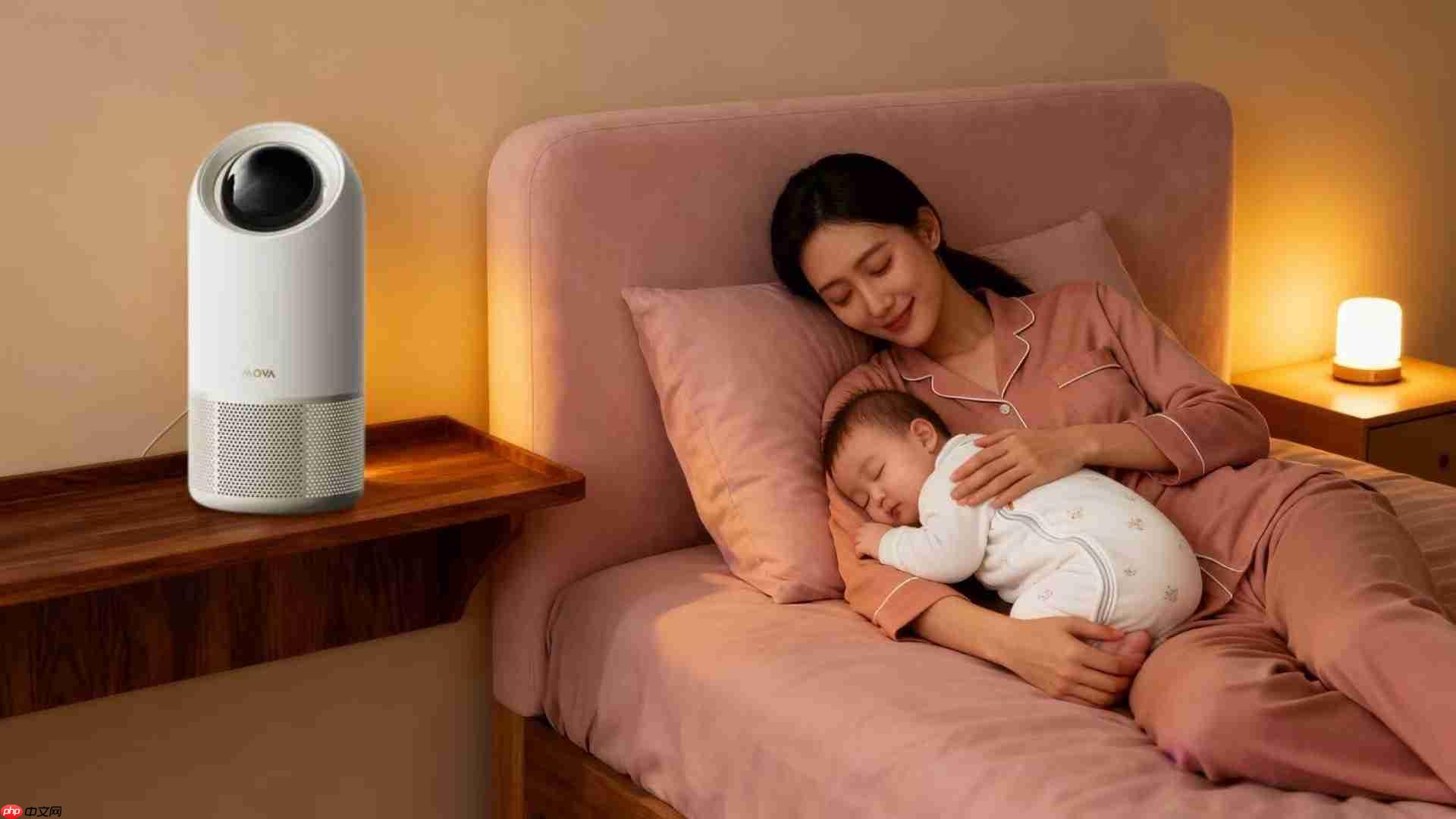 四重守护，定向净流：MOVAStellar X10净化器让母爱更安心