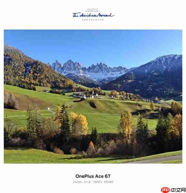一加Ace 6T实拍样张首次公布！李杰：主摄实力完全看齐4K档性能旗舰