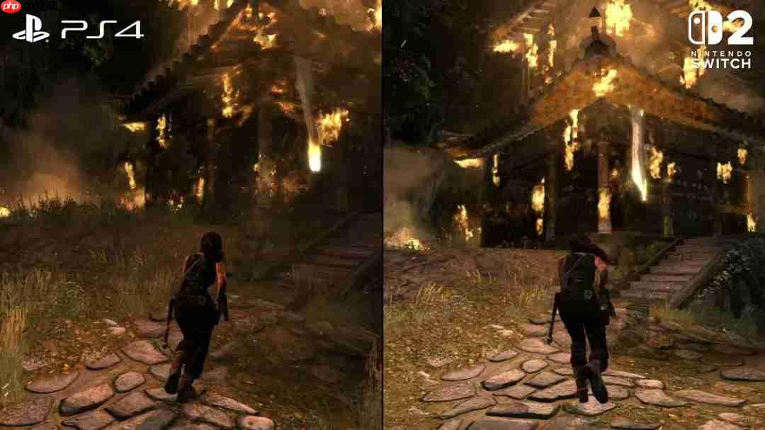 《古墓丽影9》NS2版画面大缩水 甚至不如PS3原版