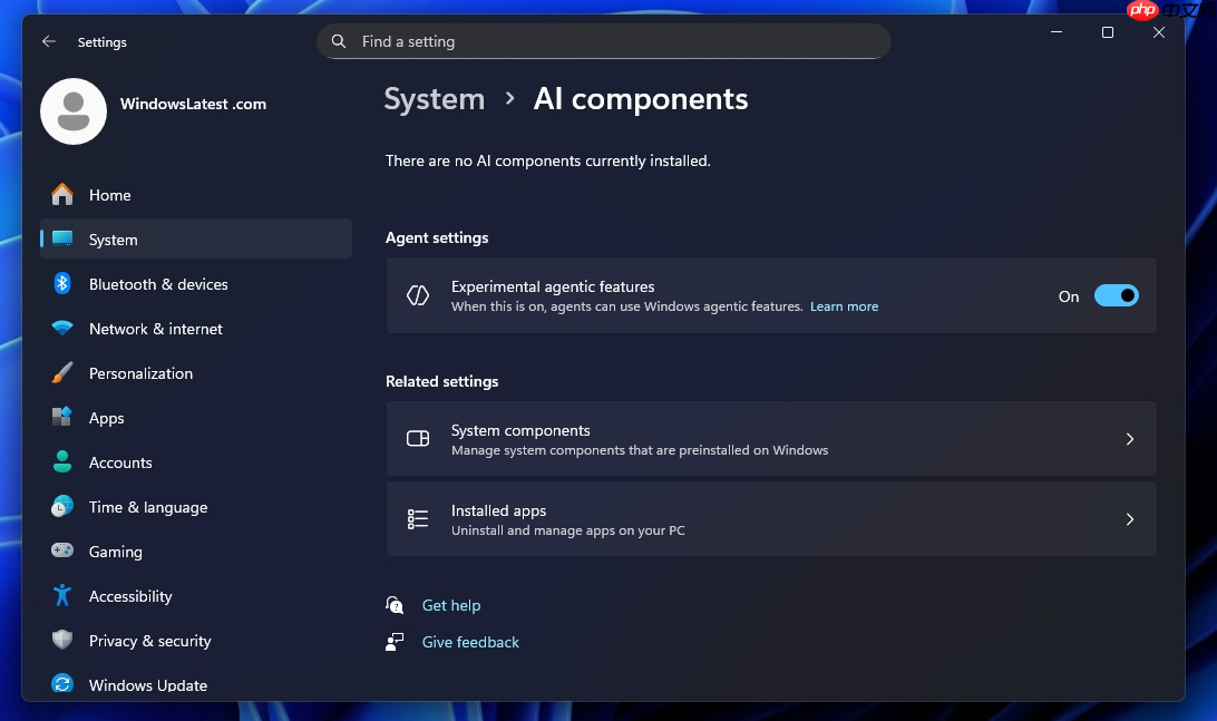 Windows 11 正在测试 “Agent Workspace” 功能：在后台运行的 AI 智能体