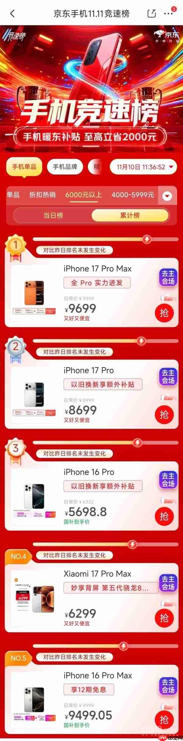 曝小米17系列销量增长25% Pro Max成6K+安卓销冠