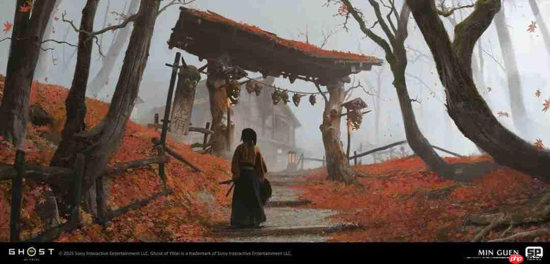 Sucker Punch艺术家分享《羊蹄山之魂》早期概念图与设计理念