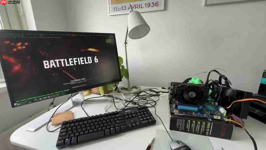 发售12年的AMD FX-9590依然能跑得动《战地6》