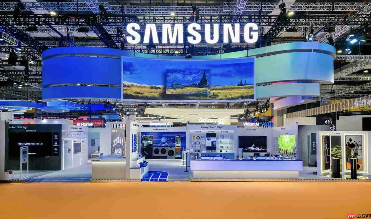八年深耕三星携全场景解决方案引领进博会科技潮流