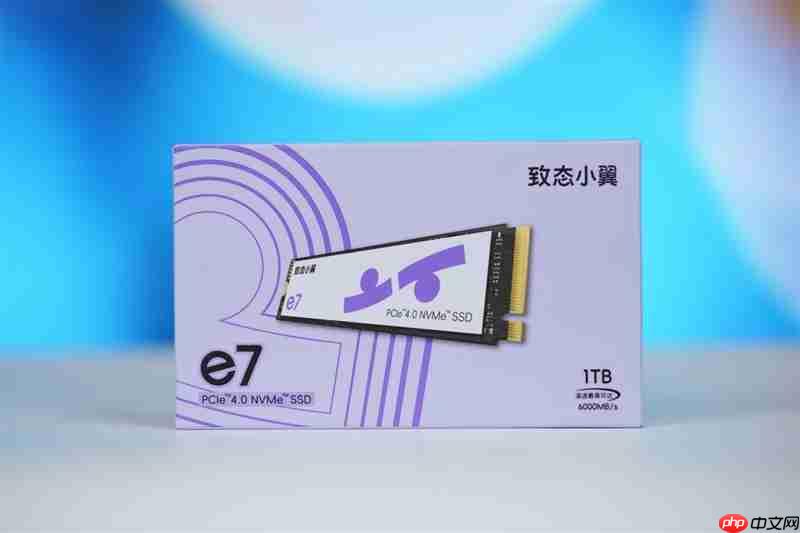无散热也能满血！长江存储致态小翼e7 1TB SSD评测：原厂品质保障下的性价比王者