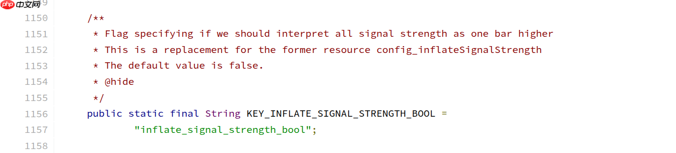 信号显示可被运营商控制？源码显示运营商可将Android信号显示抬高一格