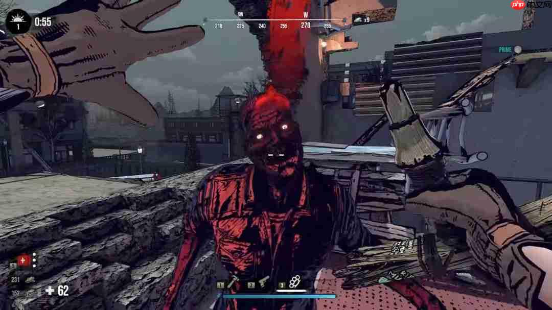 《七日杀》4v1对战版《七日血月》抢先体验 合作对抗尸王