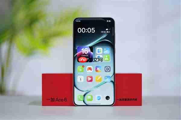 同档唯一165Hz超高刷直屏！一加Ace 6图赏