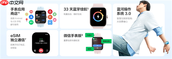 699元！vivo WATCH GT 2已支持移动/联通eSIM服务：可独立通话联网