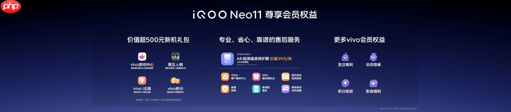 iQOO Neo11开售：2K屏+双芯性能怪兽，首销2599元起