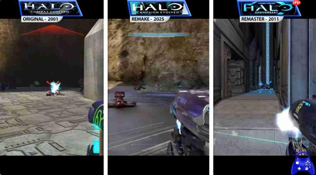 惊人蜕变！ 《光环》初代vs高清复刻vs重制版对比