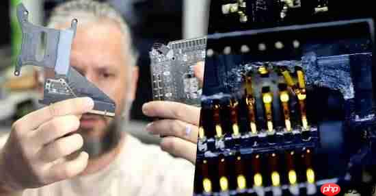 严重警告！RTX 5090绝对不要拆开 坏了根本没法修