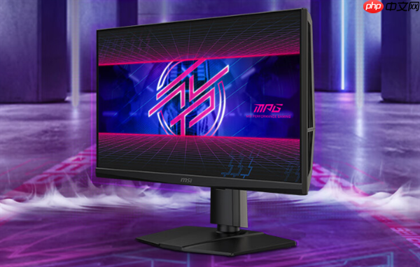 突破行业天花板！微星首款610Hz超高刷新率显示器补贴到手仅3999元