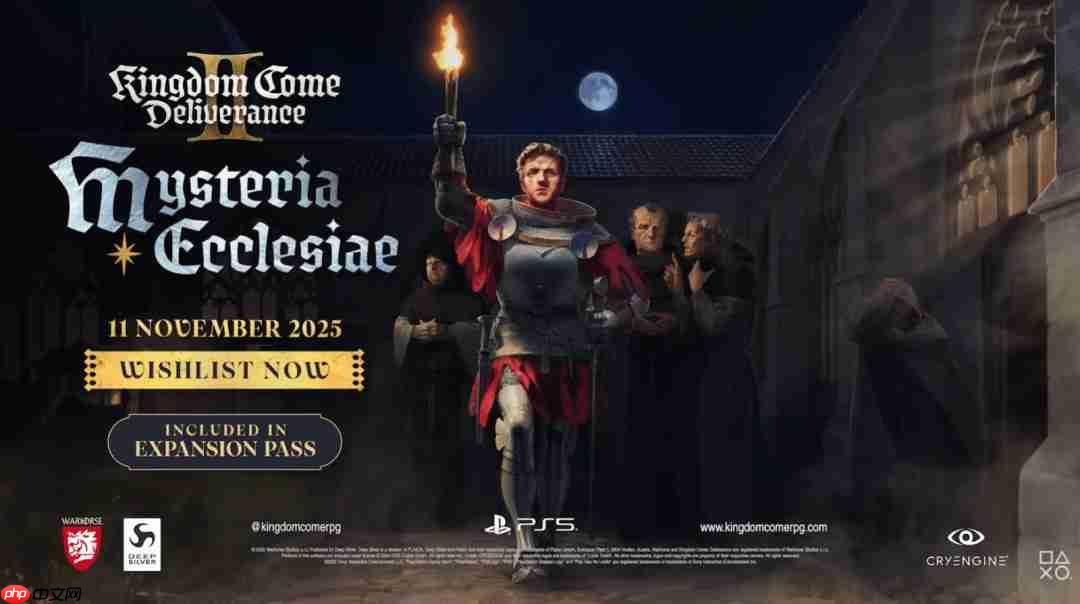 《天国：拯救2》第3个剧情DLC预告 11月12日上线