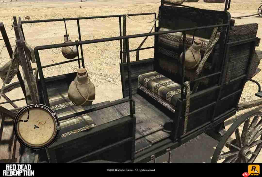 前R星员工公开《荒野大镖客：救赎》早期开发画面截图