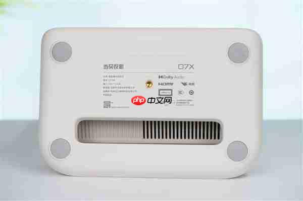 护眼纯三色激光！当贝D7X智能投影仪图赏