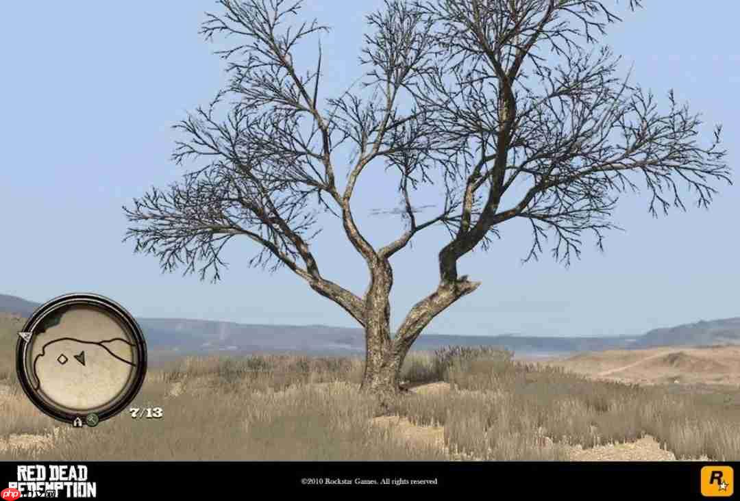 前R星员工公开《荒野大镖客：救赎》早期开发画面截图