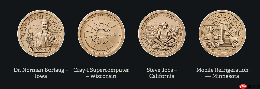 美国铸币局官宣：苹果联合创始人乔布斯将登上美国创新一美元硬币