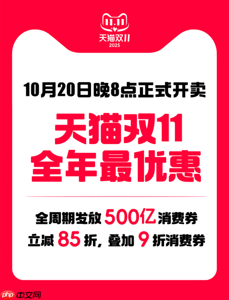 天猫双11预售首小时 35个品牌成交破亿，1802个品牌翻倍，均超去年同周期