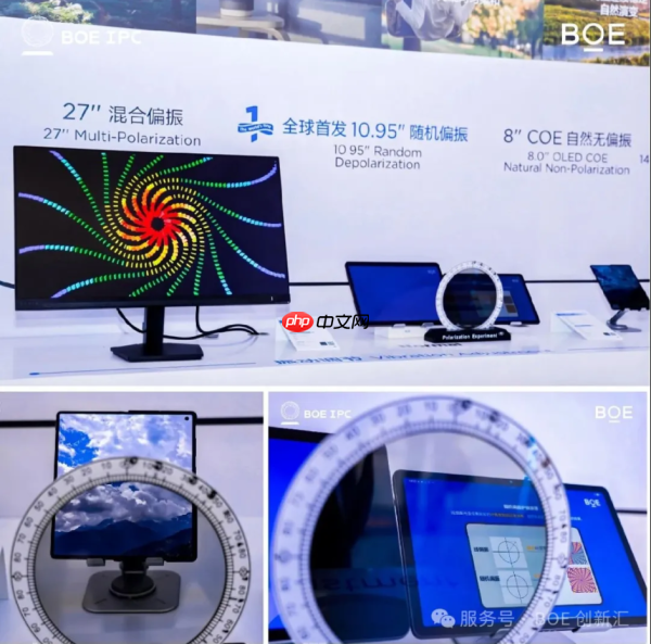 BOEIPC 2025：京东方发布“自然光”显示技术（BNL），引领健康视觉新风向！