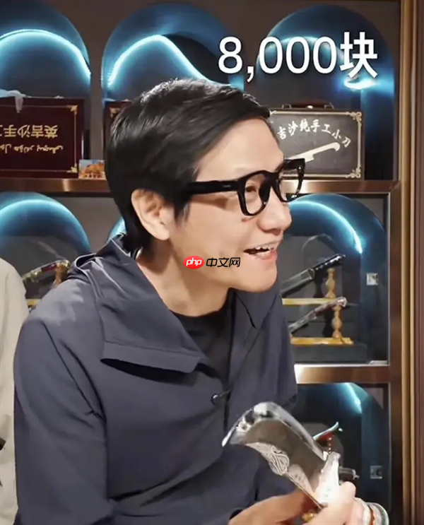 雷军被8000元小刀价格惊到了：没舍得买