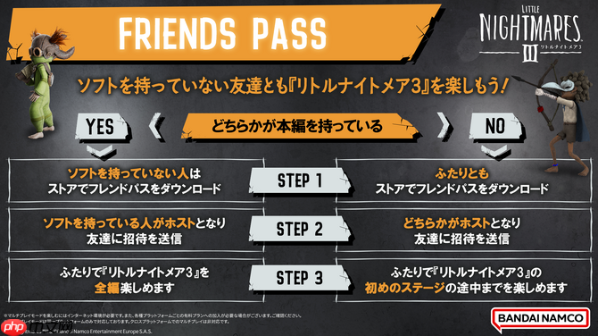 《小小梦魇3》多平台发售 免费朋友通行证支持在线合作