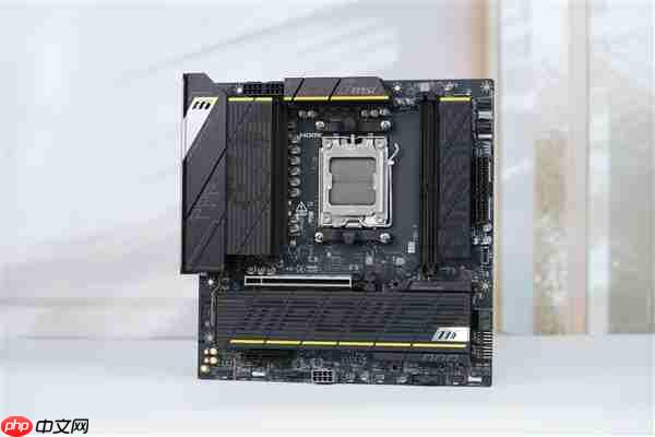 支持多种CPU调整外频！微星B850MPOWER主板图赏