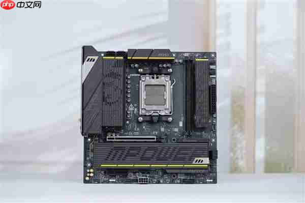 支持多种CPU调整外频！微星B850MPOWER主板图赏