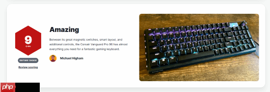 海盗船新款键盘获IGN9分评价！它到底有什么魔力？