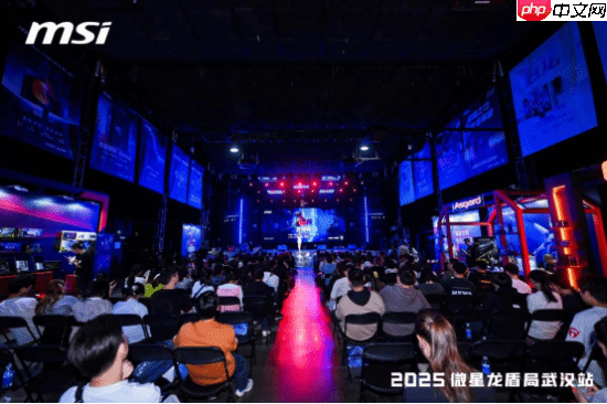 微星2025龙盾局武汉站盛大举办,超频盛宴共绘硬件江湖