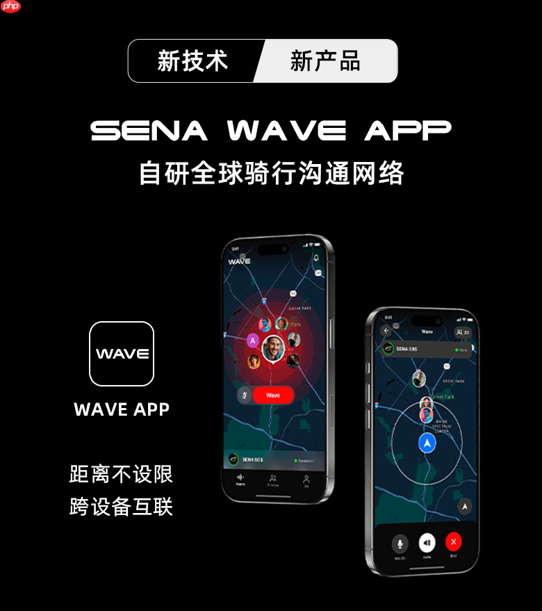 全球摩托通讯领军品牌SENA携Wave互联技术亮相2025中国摩博会
