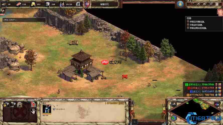 铁骑踏草原：《帝国时代2》成吉思汗史诗开局—蒙古征服之路点燃天力