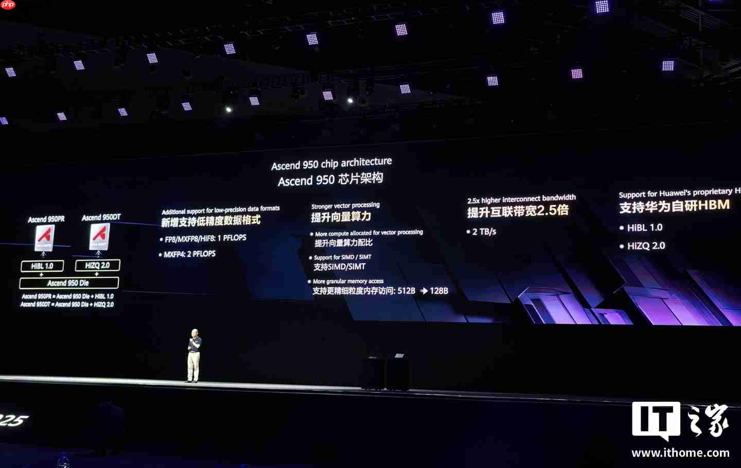 华为昇腾 950 芯片架构公布，明年推出