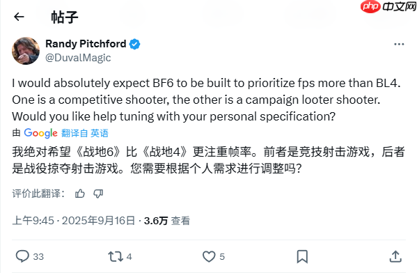 立体防御拉满？《无主之地4》CEO：我们跟别的游戏不一样 没法比较！