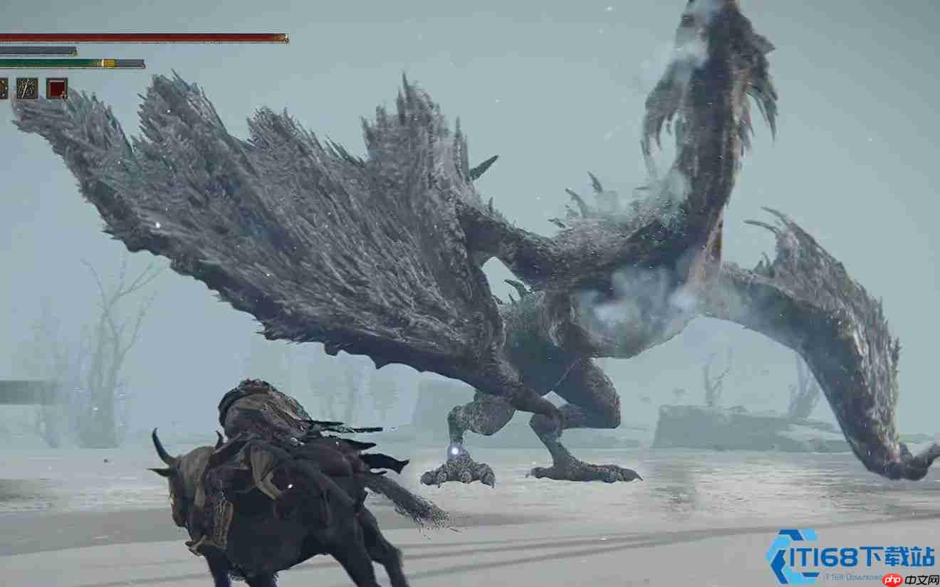 艾尔登法环冰川霸主玻列琉斯全攻略：从逃课到硬核的两种屠龙术