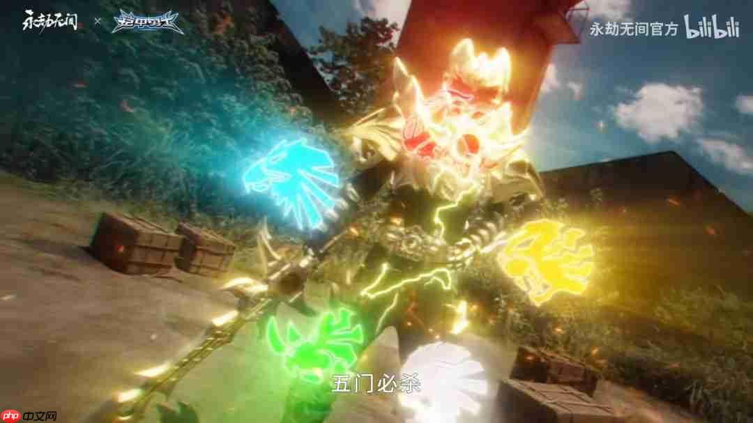 帝皇铠甲回归！《永劫无间》官宣联动《铠甲勇士》