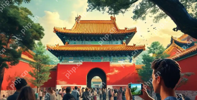 AR技术赋能故宫游览，游客可通过手机