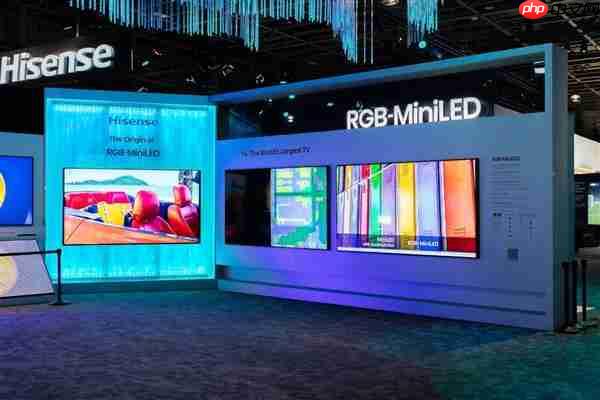 电视圈又搞大动作！海信新出的RGB-Mini LED电视  直接把画质卷到新高度