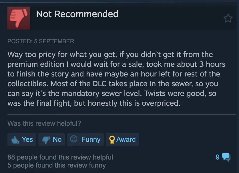 《夺宝奇兵：古老之圈》DLC遇冷被批：售价高内容少Steam褒贬不一！